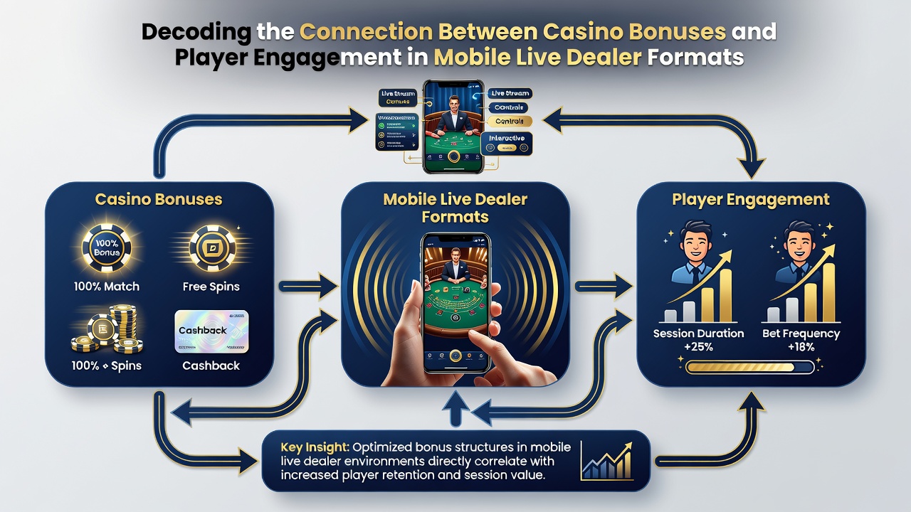 Close-up of a live dealer roulette wheel viewed through a mobile device with bonus notification overlay